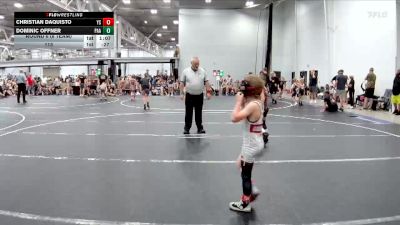 52 lbs Round 6 (8 Team) - Dominic Offner, PA Alliance vs Christian DaQuisto, Yale Street