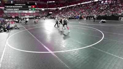 157 lbs Champ. Rd Of 16 - Carson Kempf, D.C. Everest vs Skyler Blockwitz, Franklin