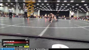 145 lbs Champ. Round 1 - Bryce Kohler, OH vs Dawson Beyer, IA