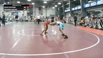 138 lbs Round Of 64 - Isaiah McDaniel, MetroWest United Black vs BENJAMIN Aguilar, Team Shutt Bowman (TSB)