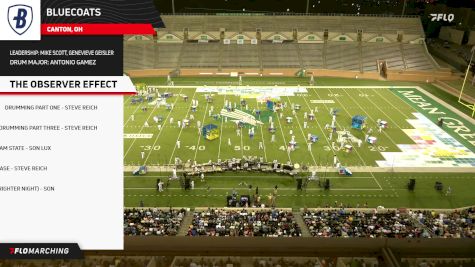Bluecoats "THE OBSERVER EFFECT" at 2025 DCI Denton