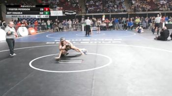 D 2 132 lbs Champ. Round 2 - Foster Peterson, St. Thomas More vs Jett Venable, Carencro