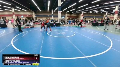 235 lbs Cons. Round 1 - Jayauna Ennis, Boneyard Wrestling Academy vs Jordyn Wilson, Lake Highlands High School Wrestling