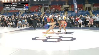 150 lbs Champ. Rd Of 16 - Deacon Morgan, Michigan vs Chance Ruble, Missouri