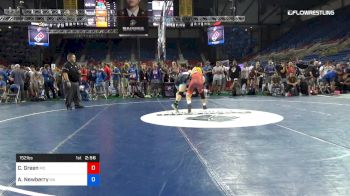 152 lbs Rnd Of 64 - Caden Green, Missouri vs Alexander Newberry, Washington