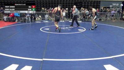 171 lbs Semifinal - Troy Jones, Dallas vs Josh Allen, Warwick