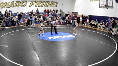 57-60 lbs Round 5 - Carson Moore, Grove City vs Bennett Morando, Butler