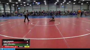 80 lbs Round 2 - Cain Crosson, Team USA vs Mikey Stillwell, PA White