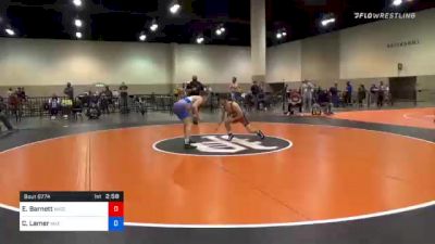 57 kg Consolation - Eric Barnett, Wisconsin RTC vs Chance Lamer, Mat Sense Wrestling