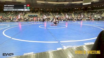 96 lbs Consi Of 16 #1 - Jett Whiteley, Sanderson Wrestling Academy vs Isaiah Earls, Nashville Catholic Wrestling
