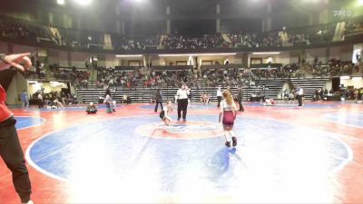 67.2-70.9 lbs Rr Rnd 2 - Nathalie Janney, Heard Wrestling Club vs Lily Stokes, Tomahawk Wrestling Club