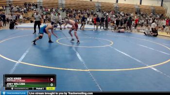 141 lbs Cons. Round 1 - Jack Krier, Wisconsin-La Crosse vs Joey Wilczek, MN-West CC