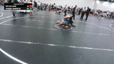 172/189 Round 4 - Donzell Martin Jr, Unaffiliated vs Skylar Carr, Woodland Wrestling