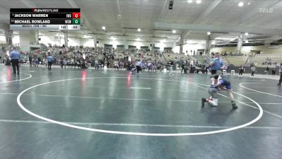 80 lbs Champ. Round 1 - Michael Rowland, Warren Co Wrestling vs Jackson Warren, Impact Wrestling Club
