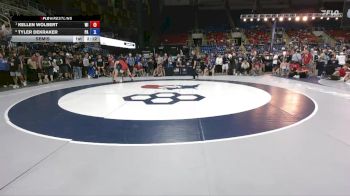 138 lbs Semis - Kellen Wolbert, WI vs Tyler Dekraker, PA