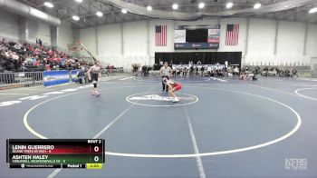 124 lbs Round 2 (3 Team) - Lenin Guerrero, Island Trees Sr High vs Ashten Haley, Cobleskill-Richmondville HS