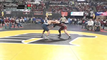 AA - 165 lbs Cons. Round 2 - Connor Lamping, Helena vs Tyten Hickman, Great Falls / MSDB