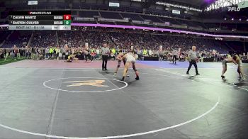 D1-138 lbs Cons. Semi - Calvin Martz, Davison HS vs Easton Culver, Hartland HS