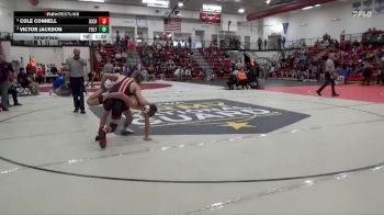 126 lbs Semifinal - Cole Connell, Iowa City, City High vs Victor Jackson, Fulton (H.S.)