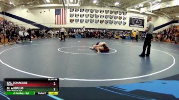 132 lbs Champ. Round 2 - Sal Bonacuse, Revere vs DJ Ausflug, North Royalton