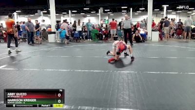 76 lbs Round 2 (4 Team) - Abby Guzzo, 84 Athletes vs Harrison Kreiger, Roman Legion