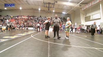 Quarterfinal - Hunter LeGrand, Berryhill Wrestling Club vs Ryker Robinson, Bristow Youth Wrestling