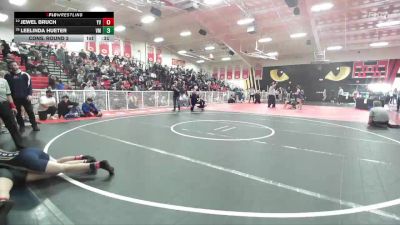 125 lbs Cons. Round 2 - Jewel Bruch, Yucca Valley vs Leelinda Hueter, Vista Murrieta