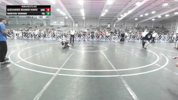 70 lbs Rr Rnd 3 - Alexander Bramer Kuntz, All-American Wrestling Club Red vs Weston Varner, Felix Wrestling Academy