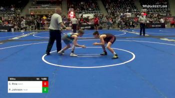 96 lbs Consolation - Caleb Rine, Waverly WC vs Presley Johnson, Thoroughbred Wrestling Academy