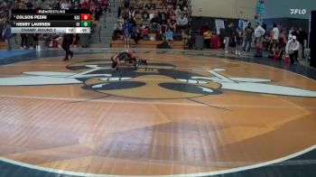 50 lbs Champ. Round 2 - Colson Pedri, Kasson-Mantorville vs Henry Laursen, Chippewa Elite