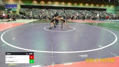 95 lbs Consi Of 8 #1 - Desmond Ivaldi, Mat Time vs Brock Bogetti, Tracy Wrestling Club