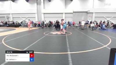 285 lbs Rd Of 16 - Mekhi McDowell, Il vs William Lethco, Ga