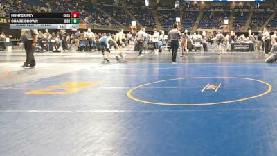 115 lbs Consy 5 - Hunter Fry, Cocalico vs Chase Brown, Bishop McCort