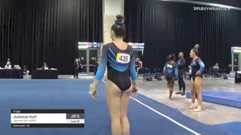 Julianne Huff - Floor, JamJev Gym #435 - 2021 USA Gymnastics Development Program National Championships