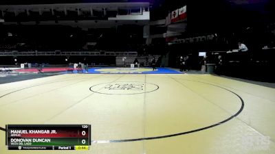 120 lbs Cons. Round 4 - Manuel Khangab Jr., Armijo vs Donovan Duncan, Vista Del Lago