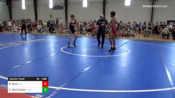 120 lbs Quarterfinal - Ryan Rios, Genesis vs Owen McCracken, Thoroughbred