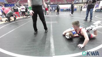 70 lbs Final - Micael Boso, Choctaw Ironman Youth Wrestling vs Brady Boles, Mustang Bronco Wrestling Club