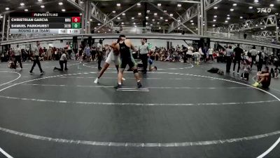 215 lbs Round 5 (8 Team) - Christrian Garcia, Myland WA vs Samuel Parkhurst, Team 302 Blue