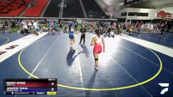 150 lbs Placement (16 Team) - Kinsey Byrge, Utah vs ADDISON CANJA, Nevada GOLD