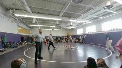 91 lbs Quarterfinal - Kade Kirk, Powell Middle School vs Jairus Williams, Worland Middle School