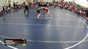 85 lbs Round 5 (6 Team) - Maddex Ewy, Oklahoma Elite vs Parker Landers, Kansas Mamba