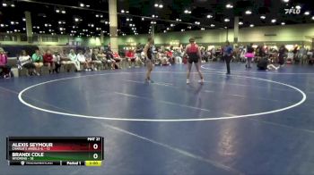 125 lbs Cross Bracket (8 Team) - Brandi Cole, Wyoming vs Alexis Seymour, Charlie`s Angels-IL