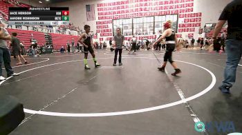 110 lbs Consolation - Jace Henson, Team Nomad vs Jakobe Robinson, Murray County Takedown Club