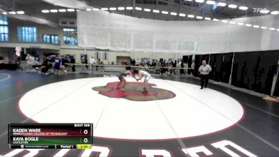 133 lbs Quarterfinal - Kaya Bogle, Castleton vs Kaden Ware, Pennsylvania College Of Technology