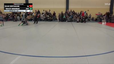 65 lbs Cons. Round 2 - Macoy Heishman, Big Game Wrestling Club vs Julian Berthiaume, Pinnacle