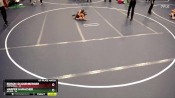 88 lbs Finals (8 Team) - Edison Guggenberger, Centennial vs Harper Hamacher, Becker