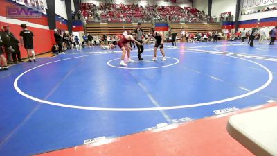 140 lbs Round Of 16 - John Andrew Marchant, McAlester JH vs Brayden Rout, Jenks Middle School Boys