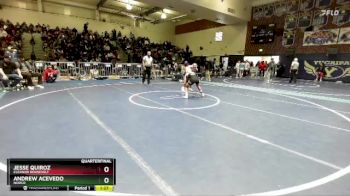 113 lbs Quarterfinal - Jesse Quiroz, Eleanor Roosevelt vs Andrew Acevedo, Norco