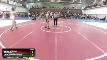 215 lbs Champ. Round 1 - Jace Downing-Ortiz, Show Low vs Micah Dobson, Yuma Catholic