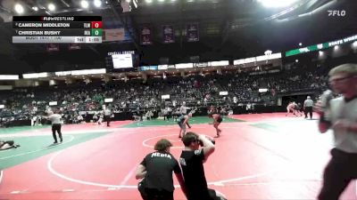 100 lbs Quarterfinal - Christian Bushy, BEASTA vs Cameron Middleton, TLWA
